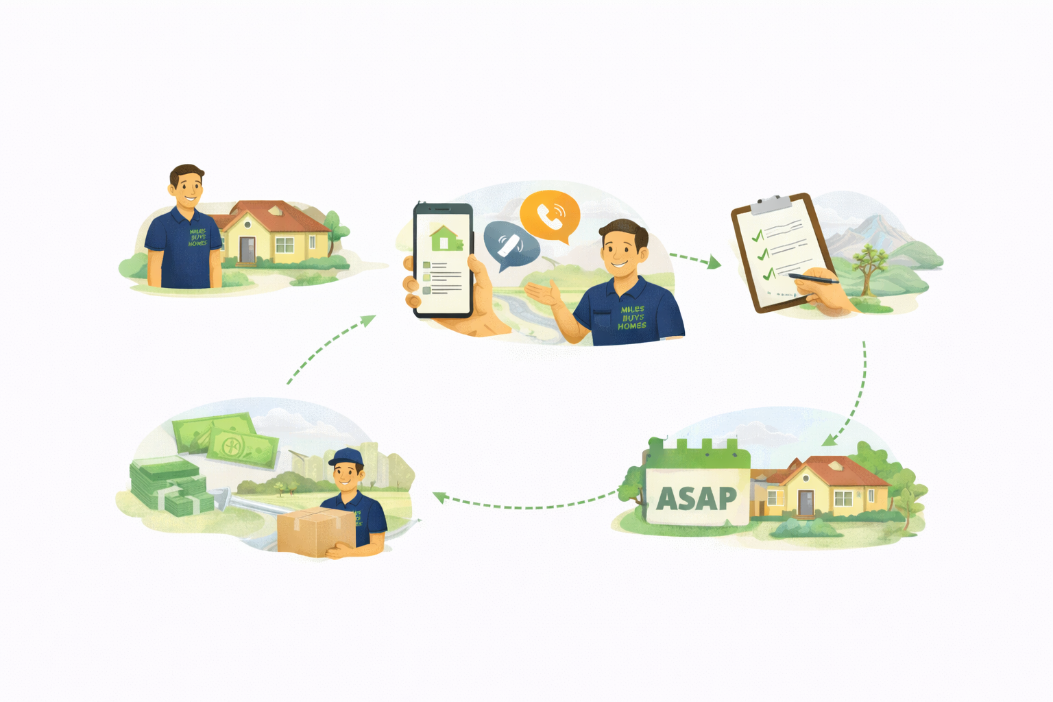 The Cash Home Buying Process in San Bernardino County